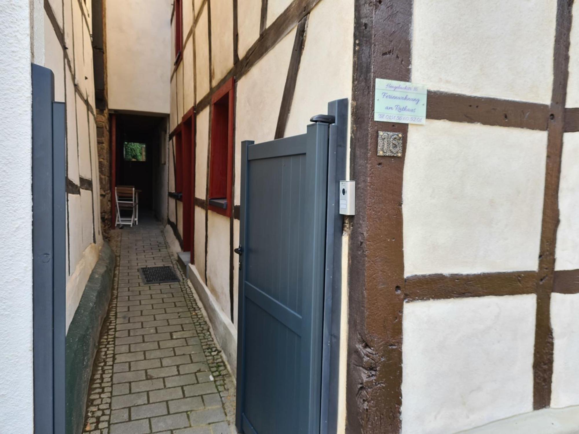 Ferienwohnung Am Rathaus Heimbach Esterno foto
